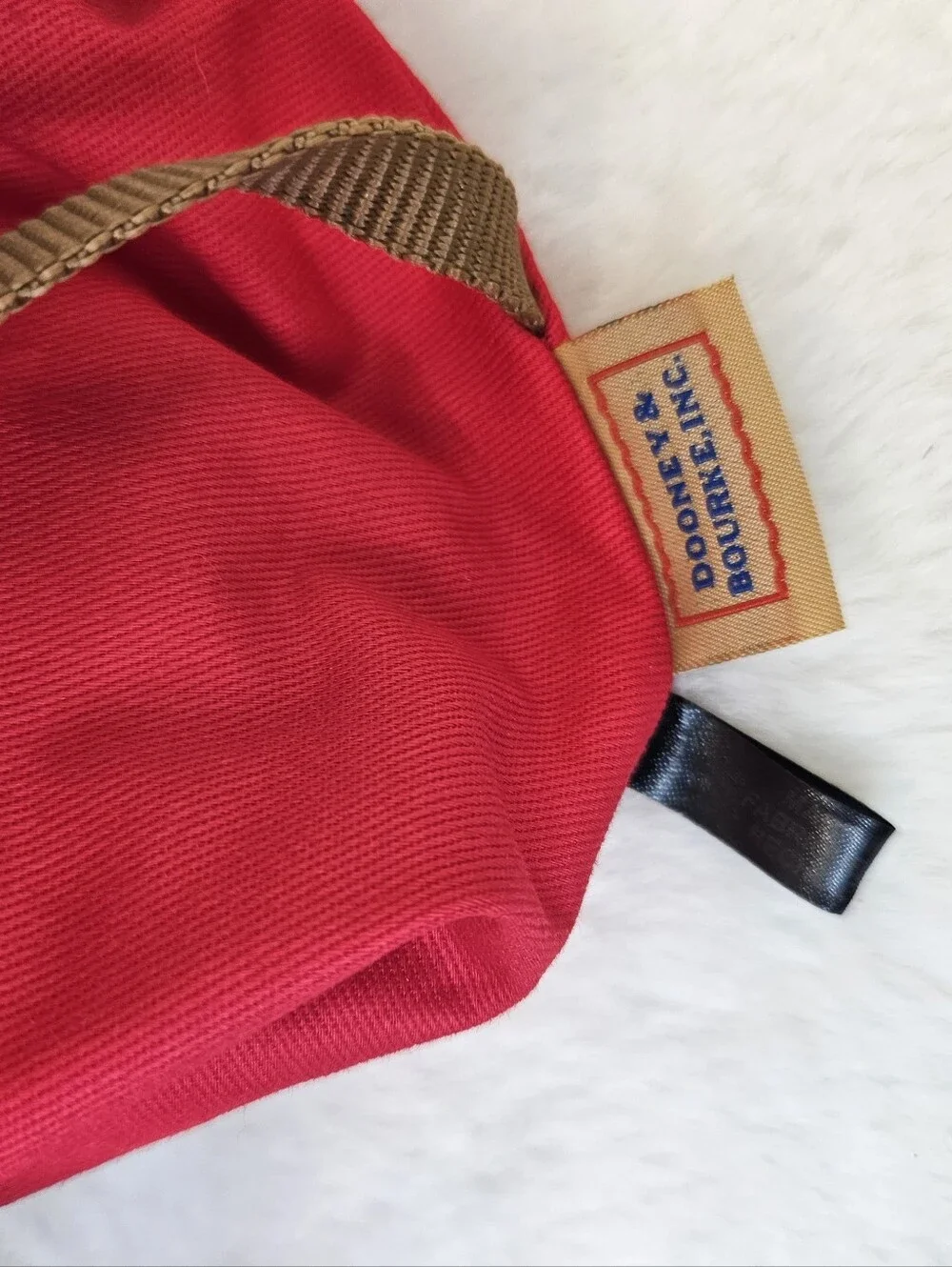 Dooney & Bourke Olive Green Pebble Leather Hobo with Brown Trim